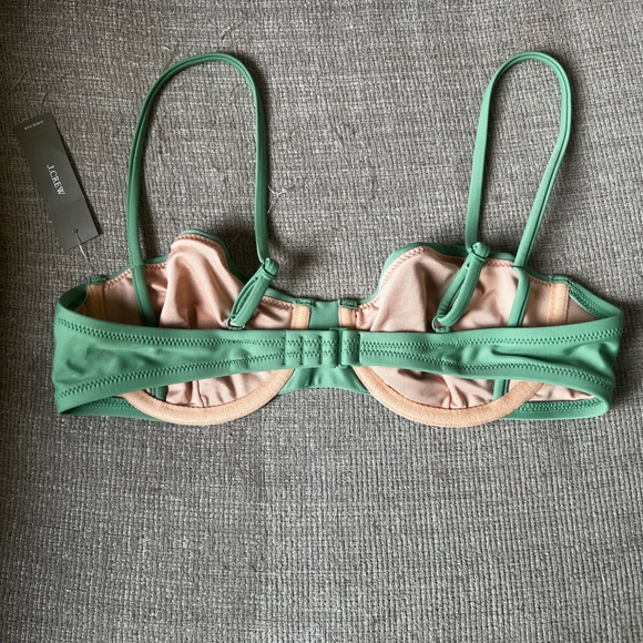 J Crew Balconette Balconette Underwire Bikini Top NWT - Picture 6 of 6